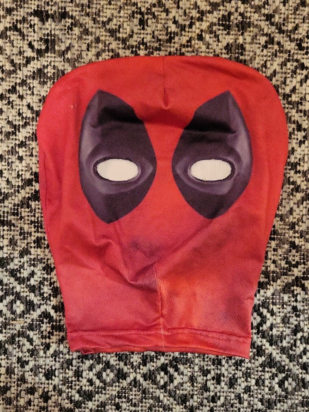 Red Superhero, Deadpool, Costume Jumpsuit with Mask - Picture 4 of 9